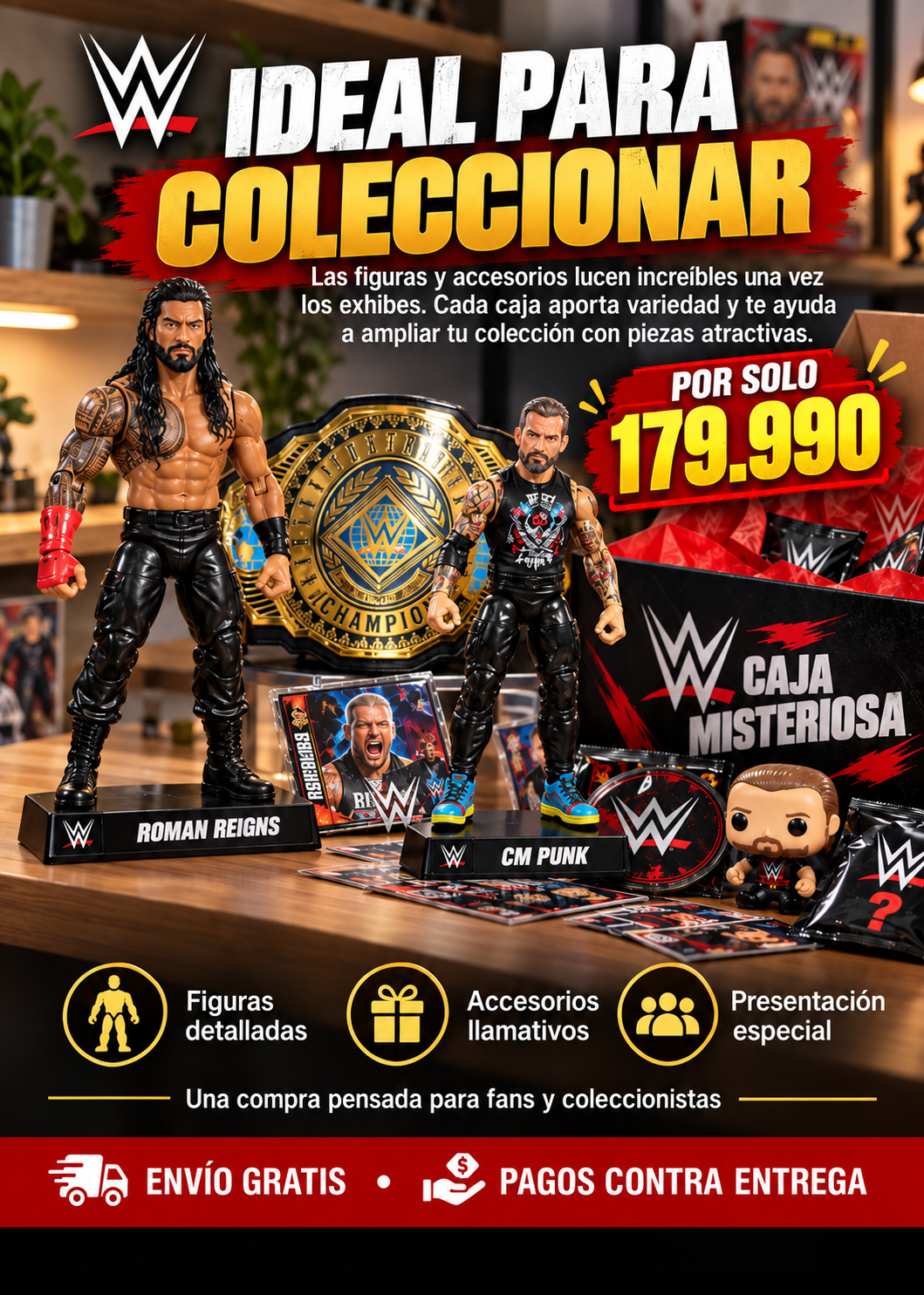 CAJA MISTERIOSA WWE