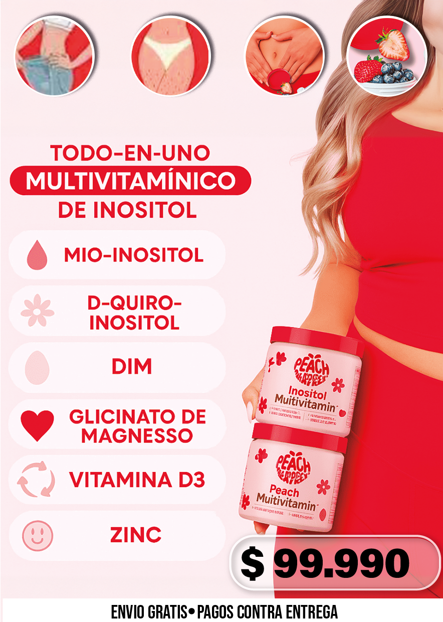 PEACH PERFECT INOSITOL MULTIVITAMIN