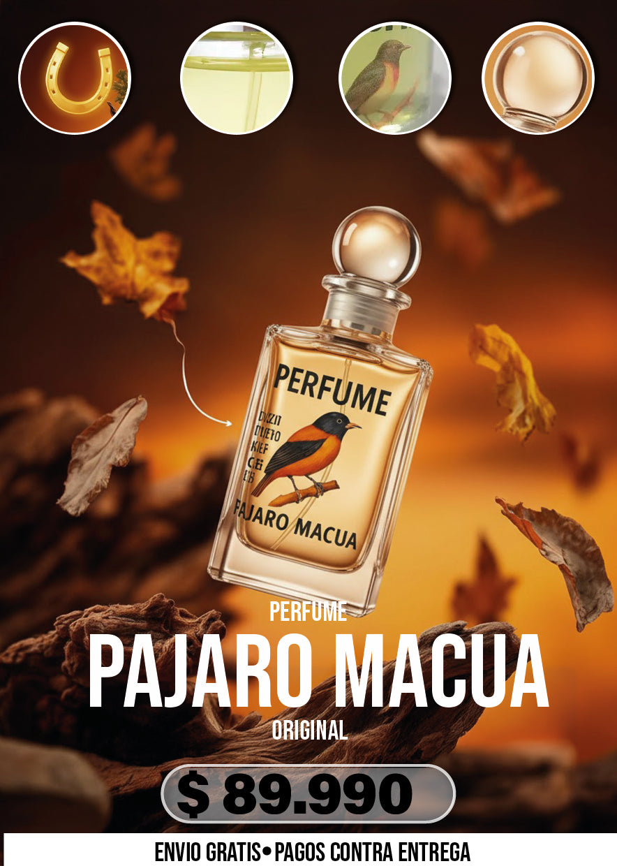 PERFUME PAJARO MACUA ORIGINAL