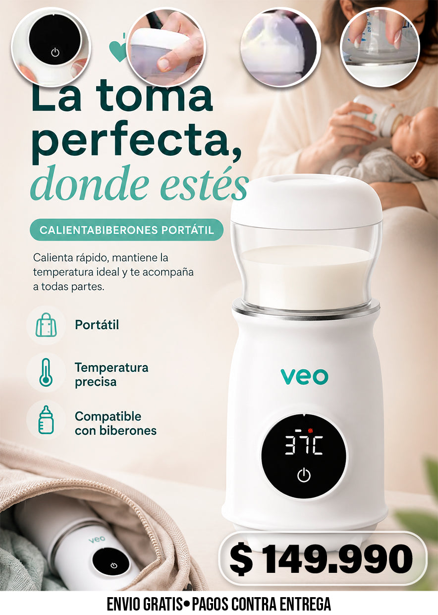 BIBERÓN CON CALENTADOR PORTABLE