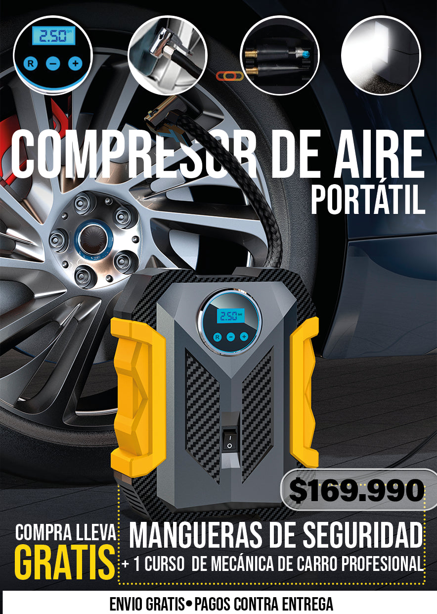COMPRESOR DE AIRE PORTÁTIL