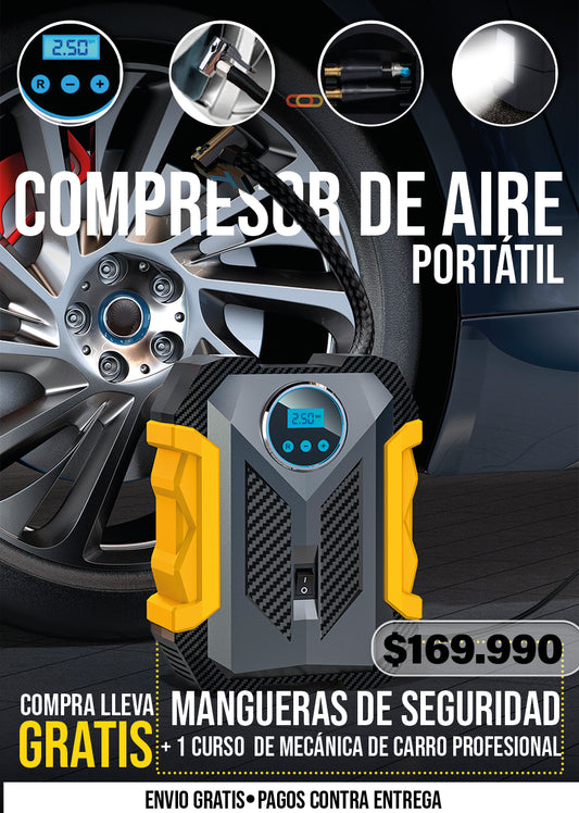 COMPRESOR DE AIRE PORTÁTIL