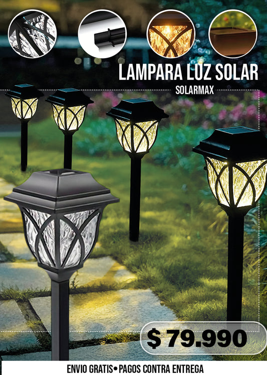 LAMPARA LUZ SOLAR SOLARMAX