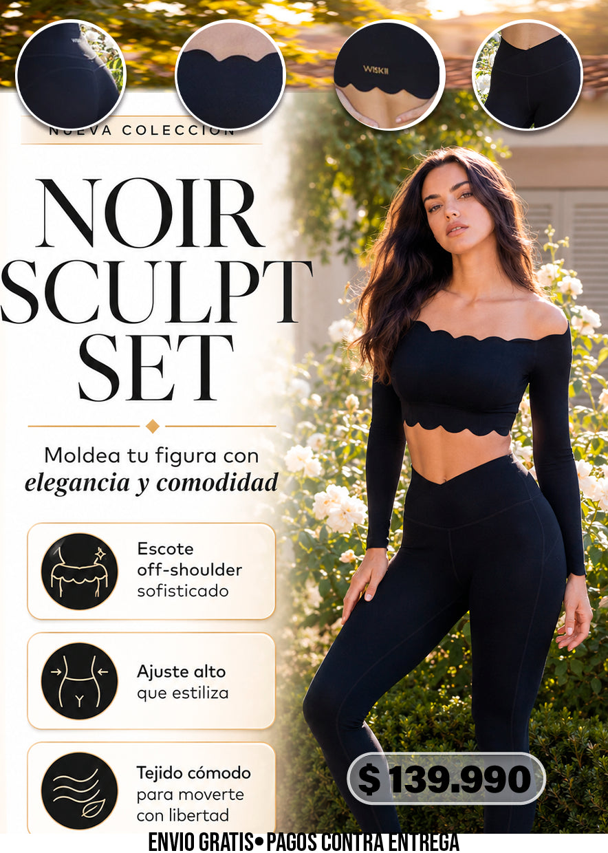 NOIR SCULPT SET