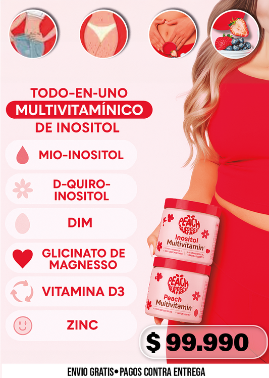 PEACH PERFECT INOSITOL MULTIVITAMIN