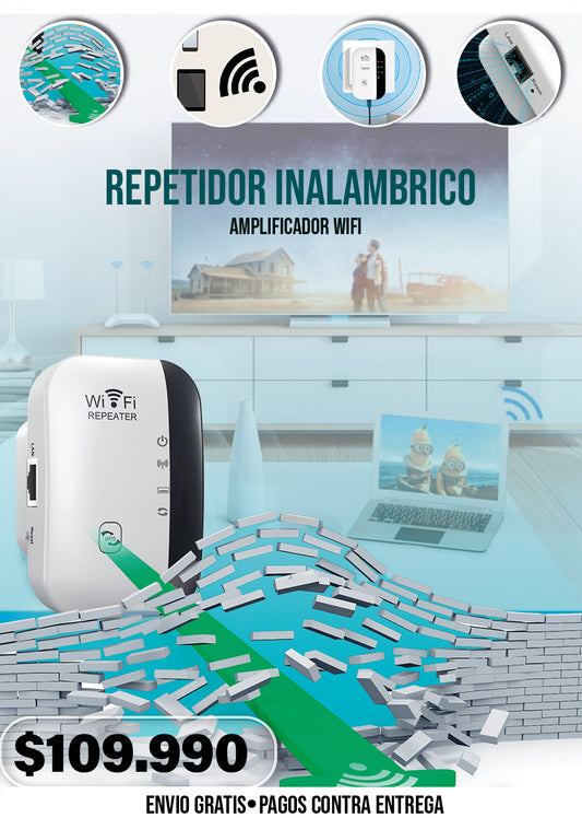 REPETIDOR INALAMBRICO AMPLIFICADOR WIFI
