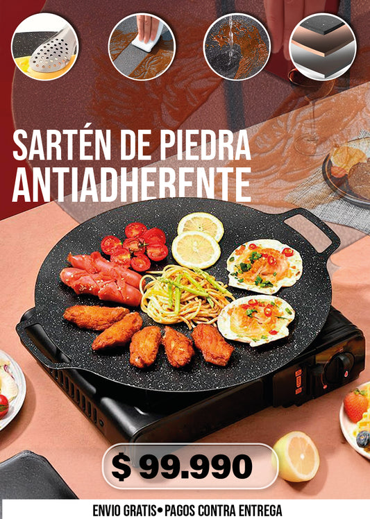 SARTÉN DE PIEDRA ANTIADHERENTE