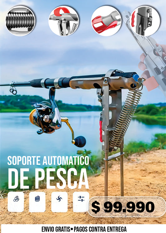 SOPORTE AUTOMATICO DE PESCA