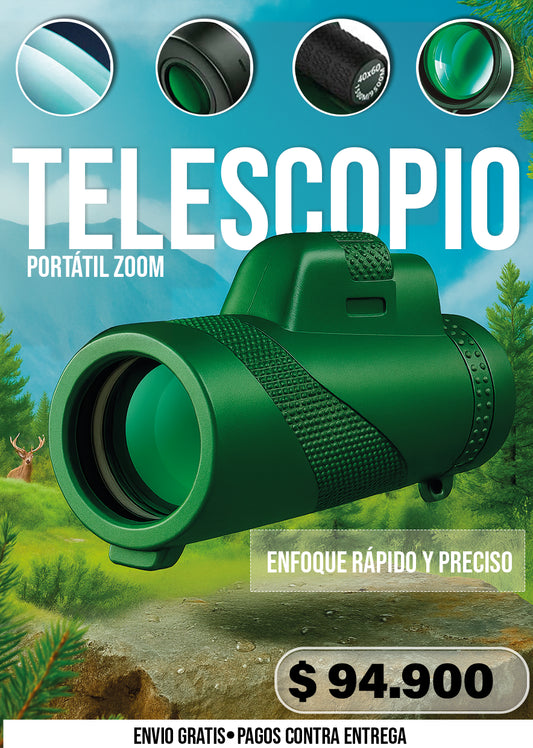 TELESCOPIO PORTÁTIL ZOOM -IM