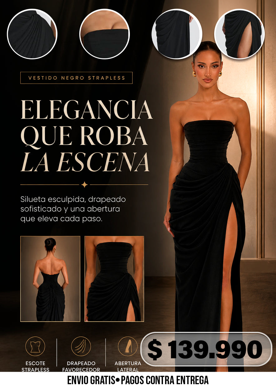 VESTIDO LARGO CYRA